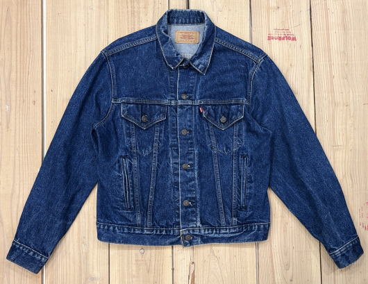 激落ち リーバイス70506 古着 Gジャン LEVIS ジージャン 80S 44 MADE IN USA 米国製
