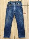 【中古】超激ヒゲ リーバイス501 古着 LEVIS501 ハチマル 80S MADE IN USA W31×L32 通販