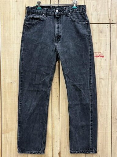 【中古】美品 リーバイス505 90S 古着 ブラック 黒 LEVIS505 90S W33×L30 ビンテージ ジーンズ 【中古】美品 リーバイス505 90S 古着 ブラック 黒 LEVIS505 90S W33×L30 ビンテージ ジーンズ