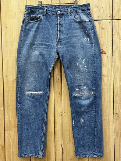 yÁzqQ _[WJX^ [oCX501 IUSAÒ LEVIS501 n`} 80S MADE IN USA W36~L31 ʔ