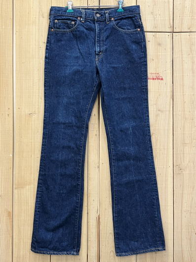 【中古】美品 リーバイス517 古着 LEVIS 517-66前期 シングルステッチ W34×L36 ブーツカット MADE IN USA ビンテージジーンズ