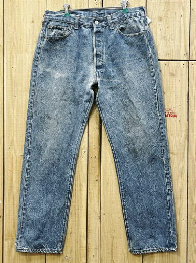 【中古】リーバイス501 古着 W34×L30 LEVIS501 カンヌキモデル ハチマル 80S MADE IN USA 【中古】リーバイス501 古着 W34×L30 LEVIS501 カンヌキモデル ハチマル 80S MADE IN USA