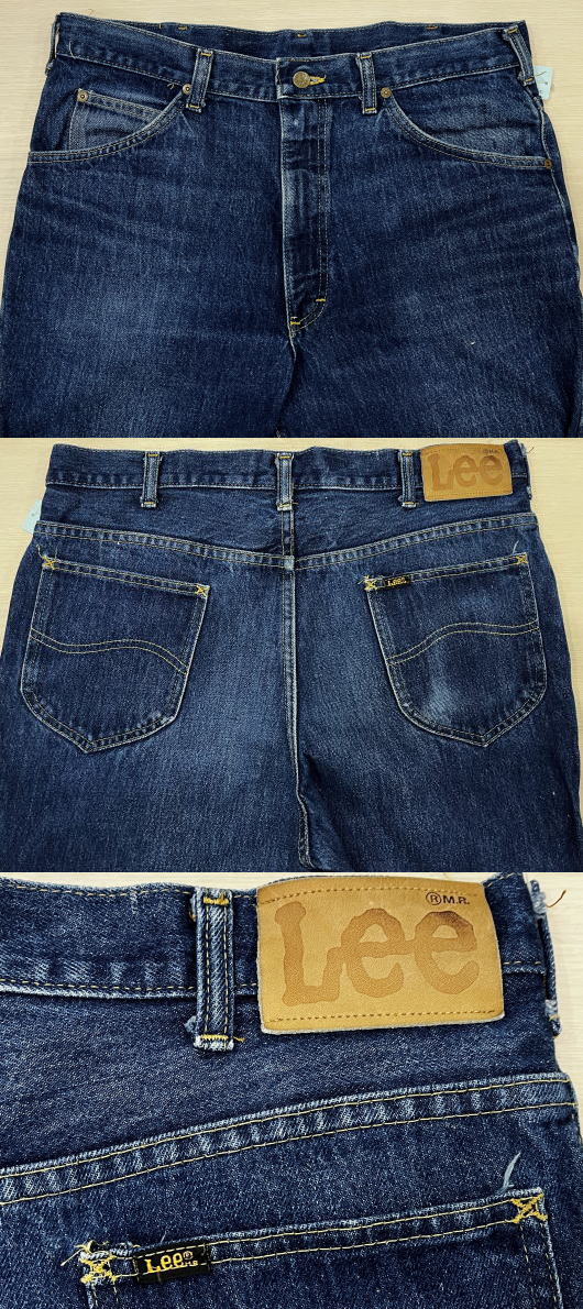 【中古】美品 リー LEE200 古着 ブーツカットジーンズ 70S W35×L32 MADE IN USA