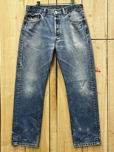 【中古】超激ヒゲ リーバイス501 古着 LEVIS501 00S MADE IN USA W33×L29 米国製 【中古】超激ヒゲ リーバイス501 古着 LEVIS501 00S MADE IN USA W33×L29 米国製
