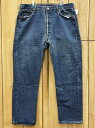 【中古】美品 リーバイス501 大きいサイズ 古着 90S LEVIS501 W40×L30 MADE IN USA 米国製