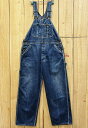 【中古】LEE JELT DENIM リーオーバーオール 古着 W40×L29 大きいサイズ ビンテージ 70S MADE IN USA