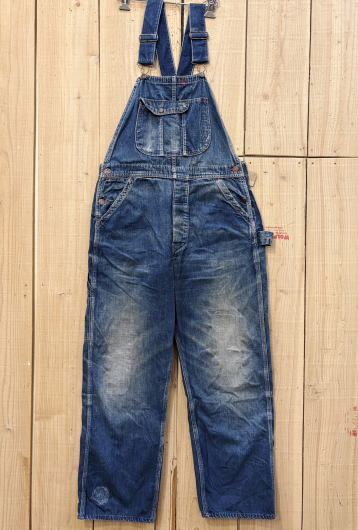 ■ブランド；BIG DAD ビッグダッド ■品名；BIG DAD オーバーオール　ローバックスタイル ■仕様；ユーズド（USED）/1950年代の古着 ■製造国；アメリカ（MADE IN USA） ■仕入先；アメリカ、カリフォルニア（CAL...