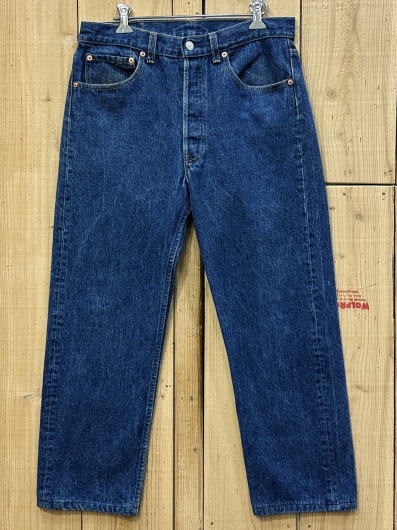 【中古】美品 リーバイス501 古着 LEVIS501 オールド90S MADE IN USA W32×L26 米国製