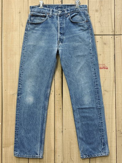 Rakuten - 【中古】リーバイス501 スタンプパッチ 古着 LEVIS501 ハチマル 80S MADE IN USA W32×L30 米国製