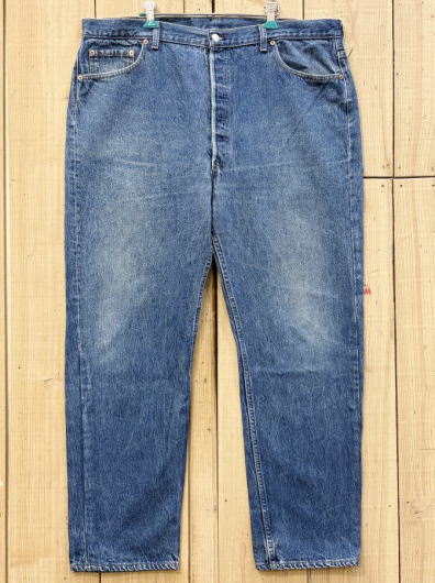 【中古】美品 リーバイス501 テーパードリメイク 大きいサイズ 古着 オールド90S LEVIS501 W41×L30 MADE IN USA 米国製