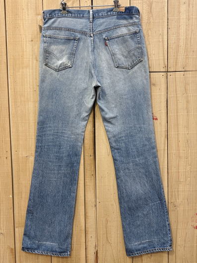 【中古】リーバイス517 66シングルステッチ 70s 古着 LEVIS 517 W36×L35 ブーツカット MADE IN USA ビンテージジーンズ