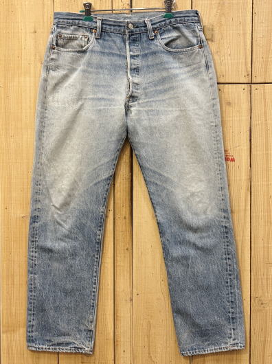 【中古】リーバイス501 古着 W35×L31 LEVIS501 カンヌキモデル ハチマル 80S MADE IN USA 米国製