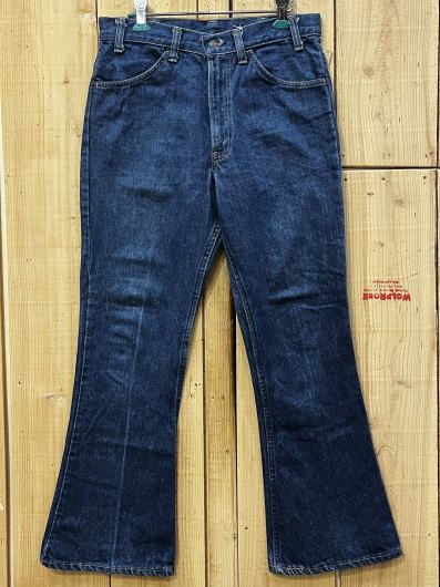 【中古】美品 ビンテージ リーバイス646 66モデル 70S 古着 ベルボトム LEVIS646 W31×L28 MADE IN USA