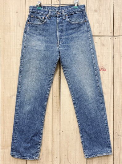 Rakuten - 【中古】激ヒゲ リーバイス501 古着 W30×L30 LEVIS501 カンヌキモデル ハチマル 80S MADE IN USA 米国製