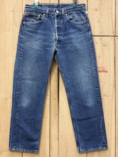 Rakuten - 【中古】美品 激ヒゲ リーバイス501 古着 LEVIS501 OLD90S MADE IN USA W31×L27 米国製 ヴィンテージ