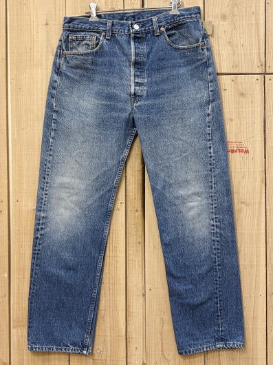 【中古】美品 リーバイス501 古着 LEVIS501 オールド90S MADE IN USA W33×L29 米国製