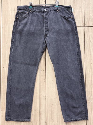 Rakuten - 【中古】ブラック リーバイス501 大きいサイズ 古着 90S LEVIS501 黒 W41×L30 MADE IN USA 米国製