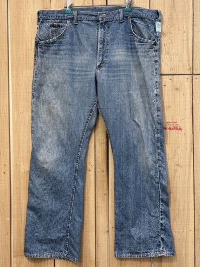 【中古】茶タグ LEE200 古着 70S ブーツカット リー200 ビンテージ 脇割り W40×L30 米国製