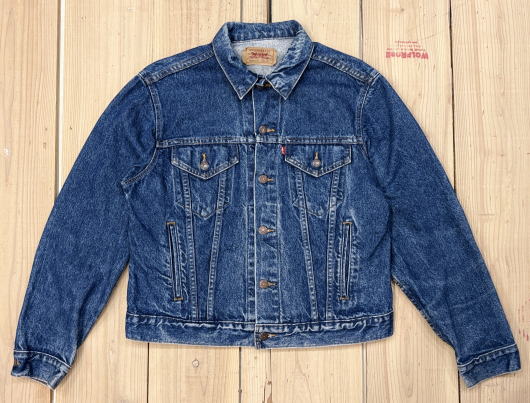 【中古】激落ち リーバイス70506 古着 Gジャン LEVIS ジージャン 90S 44 MADE IN USA 米国製