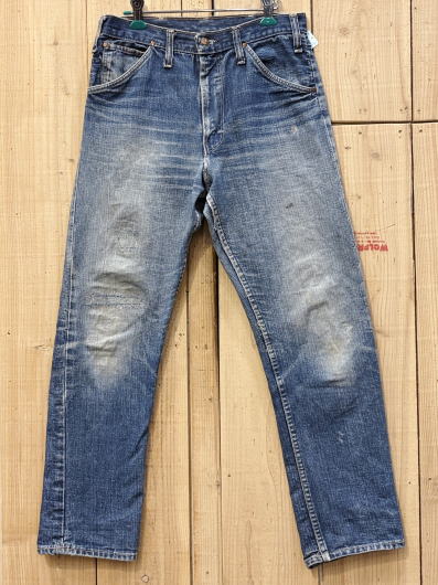 Rakuten - 【中古】60S ビンテージ古着 GAUCHOS VINTAGE JEANS ガウチョス ストア系 W30×L29 MADE IN USA