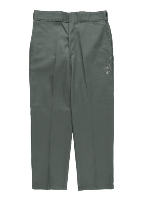 ディッキーズ HTC×ディッキーズ874 #Curl Stone グリーン ワークパンツ スタッズワーク HTC Dickies Pants