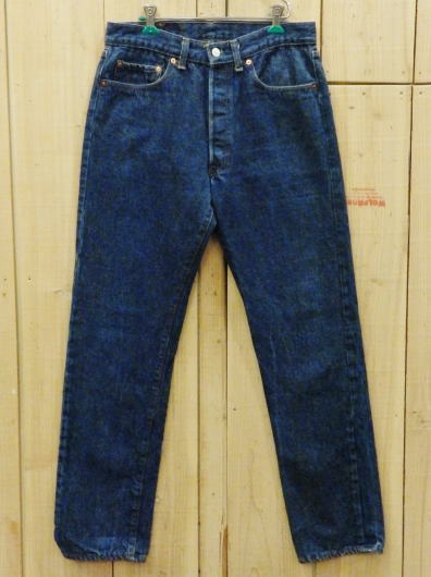 【中古】濃い色 リーバイス501 古着 LEVIS501 ハチマル インサイドシングル 80S MADE IN USA W33×L32 通販