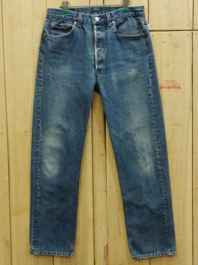 【中古】リーバイス501 古着 90sオールド LEVIS501 ジーンズ W33×L30 MADE IN USA