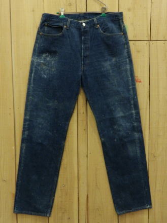 【中古】LEVIS501 リーバイス501 古着 80S ハチマル/ W37×L34 MADE IN USA