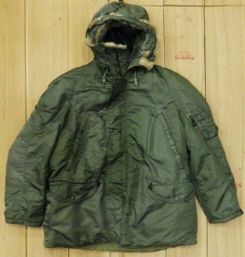 【中古】N-3B 実物 70S ビンテージ 古着 フライトジャケット 軍物 パーカー FLIGHT JACKET 【中古】N-3B 実物 70S ビンテージ 古着 フライトジャケット 軍物 パーカー FLIGHT JACKET