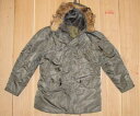 【中古】N-3B 実物 70S ビンテージ 古着 フライトジャケット 軍物 パーカー FLIGHT JACKET Sサイズ