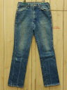 Wrangler 936DEN ラングラー 90S 激ヒゲ ストレートジーンズ 古着 W33×L33 MADE IN USA