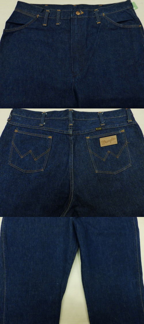 【中古】美品 ラングラー ブーツカット 古着 70S ビンテージジーンズ W39×L31 Wrangler 大きいサイズ MADE IN USA