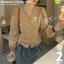 \25%OFF!クーポン/ ブラウス シャツ Vネック レディース 【メール便送料無料】 ドロスト 花柄 トップス 長袖 大きいサイズ おしゃれ かわいい きれ...
