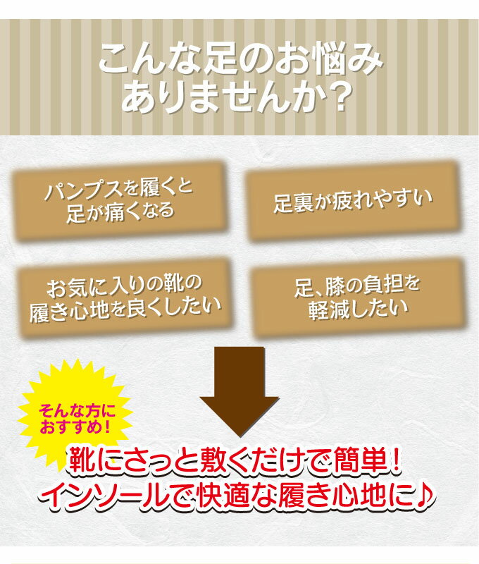 ＼マラソン中ポイント10倍・新作70％OFF／ インソール レディース スニーカー パンプス 土踏まず 秋 冬 秋冬 疲れにくい 低反発 偏平足 アーチサポーター サイズ調整 つま先 ハイヒール 冬 夏 【メール便送料無料】 3