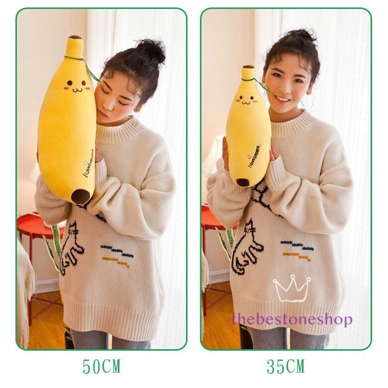 【期間限定ポイント10倍】ぬいぐるみ バナナ ふわふわやわらかいグッズ 抱き枕 おもちゃインテリア 寝そべり かわいい 子供の日 彼女 誕生日 クリスマスプレゼント イベント景品 [3]