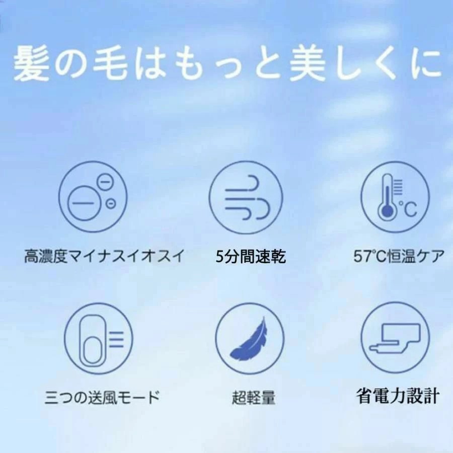 【期間限定ポイント10倍】ドライヤー 速乾 冷熱風 おすすめ ヘアドライヤー マイナ...