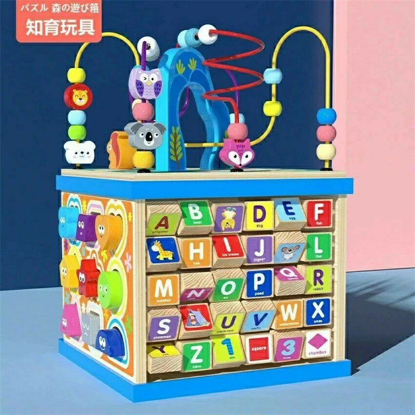 おもちゃ 知育玩具 木のおもちゃ 赤ちゃん 子供 1歳 1歳半 2歳 3歳 4歳 5歳 型はめ 誕生日プレゼント プレゼント 男の子 女の子 ランキング 積み木 木製 知育パズル 出産祝い クリスマス ギフト 木のおもちゃ(3)