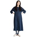 fog linen work フォグリネンワーク ELSA DRESS ARDOISE エルザ ワンピース アルドアーズ LWA699-399