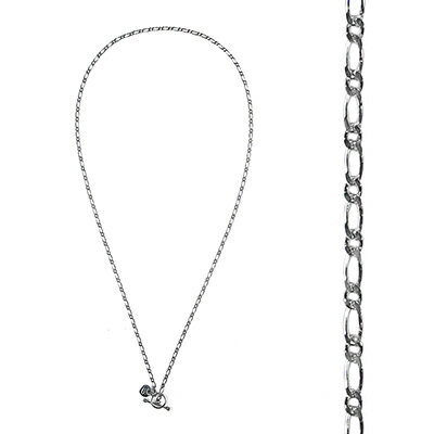 XOLO(V) Oval Mutual Link Necklace Small I[o~[`ANlbNXX[ XON017