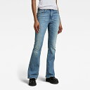 ジースター ロゥ ジーンズ レディース G-Star RAW(ジースターロゥ) 3301 FLARE JEANS フレアジーンズ D21290-B767-D344