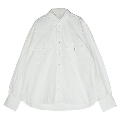 ポータークラシック Porter Classic【正規販売店】オールドウエストシャツ OLD WEST SHIRT WHITE PC-016-1862