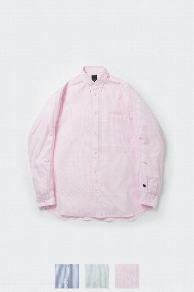 DAIWA PIER 39(ダイワピア39) W's TECH BUTTON DOWN SHIRTS L/S STRIPE ウィメンズ テック ボタンダウンシャツ 長袖ストライプ BE-80024L