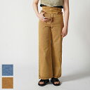 NOUNLESS(ナウンレス) CORSET WITH WIDE DENIM PANTS コルセットワイドデニム 112410830200