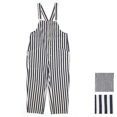 HARVESTY (ハーベスティ) STRIPES OVERALLS（ストライプ オーバーオール） A12207