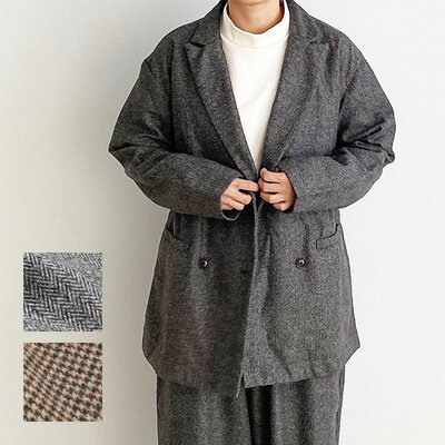 HARVESTY (ハーベスティ) WOOL TWEED ZOOT JACKET（ウールツイード ズートジャケット）A32115 1