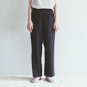 fog linen work フォグリネンワーク RAE PETIT PANTS BLACK レイ ペティパンツ ブラック LWA324-17