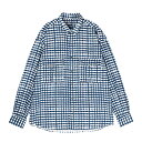 Porter Classic(ポータークラシック) ROLL UP 水彩 GINGHAM SHIRT ロールアップ水彩ギンガムシャツ PC-016-2215