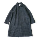 R[w COOHEM \bh`FbNcC[hR[g SOLID CHECK TWEED COAT 30-204-002