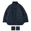 ポータークラシック Porter Classic【正規販売店】ウェザーチャイニーズダウンジャケット WEATHER CHINESE DOWN JACKET PC-026-2441