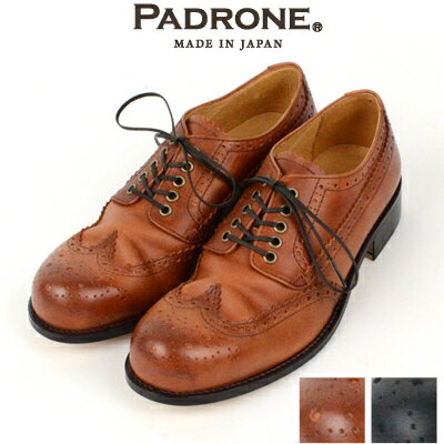 パドローネ ビジネスシューズ メンズ パドローネ PADRONE ウィングチップシューズ WING TIP SHOES ロバート ROBERT PU8054-2020-17A